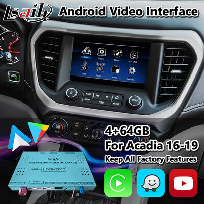 Lsailt Android Carplay Interface voor 2016-2019 GMC Acadia Intellilink Systeem