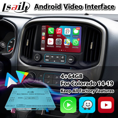 Lsailt Android Auto Carplay Multimedia Interface voor 2014-2020 Chevrolet Colorado Mylink System