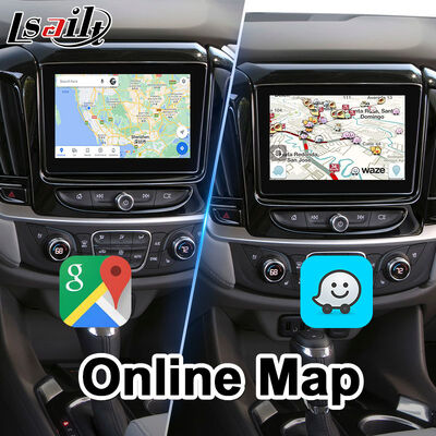 Chevrolet Traverse Android CarPlay Multimedia Interface met GPS Navigatie