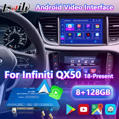 Lsailt Android Carplay Multimedia Video Interface voor 2018-2022 Infiniti QX50