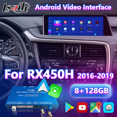 Lsailt Android Carplay Lexus Video Interface voor 2016-2019 RX 350 RX450h RX200t RX350L RX450L RX300 RX350