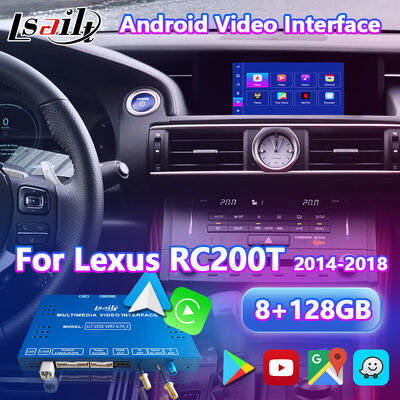 Lsailt Android Auto Video Interface voor 2014-2018 Lexus RC 350 RC200t RC300h RC350 RCF RC300