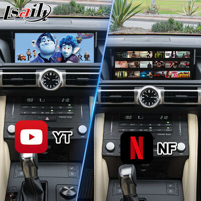 De Videointerface van Lsailtandroid Carplay voor Lexus RC 300h 350 300 F-Sport 2018-2023