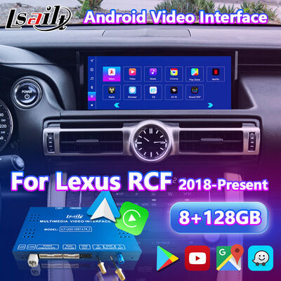 De Videointerface van Lsailtandroid Carplay voor Lexus RC 300h 350 300 F-Sport 2018-2023