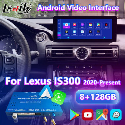IS de Videointerface van Lsailtandroid Carplay voor Lexus IS300 IS350 IS300h IS500 2020-2023