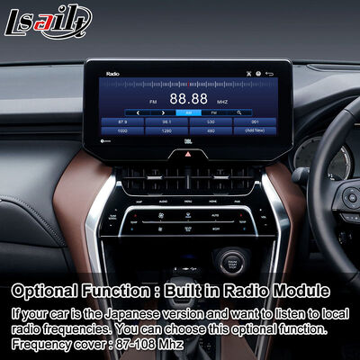 Lsailt Android Carplay Navigation Video Interface voor 2020-Huidige Toyota Harrier Venza Support Radio Module