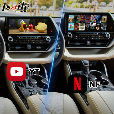 Lsailt Android Car Navigation Multimedia Video Interface voor 2020 en heden Toyota Highlander