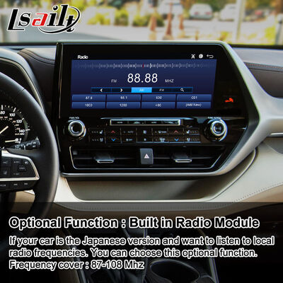 Lsailt Android Car Navigation Multimedia Video Interface voor 2020 en heden Toyota Highlander
