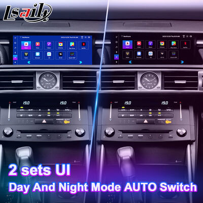 Lsailt 10.25 Inch Android Carplay Multimedia Scherm voor 2013-2020 Lexus IS Knop IS250 IS200t IS300 IS300h IS350