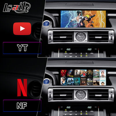 Lsailt 10.25 Inch Android Carplay Multimedia Scherm voor 2013-2020 Lexus IS Knop IS250 IS200t IS300 IS300h IS350