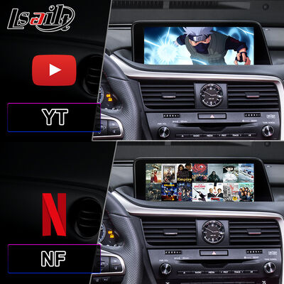 Lsailt Android Carplay Multimedia Interface Screen voor 2016-2019 Lexus RX Knob RX350 RX450h RX200t RX300