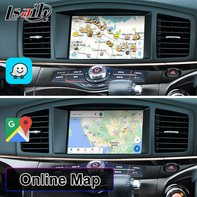 Lsailt Android Carplay multimediascherm voor 2010-2020 Nissan Elgrand E52