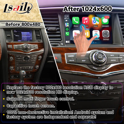 Lsailt Android Carplay Multimedia Scherm voor 2010-2017 Infiniti QX80 QX56
