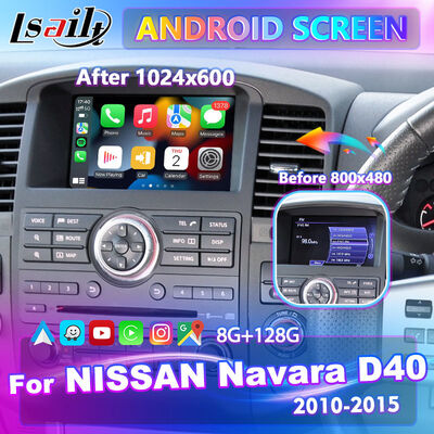 Lsailt Android Carplay Multimedia Scherm voor 2010-2015 Nissan Navara D40