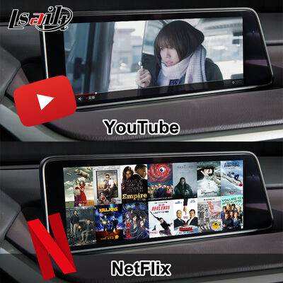 CarPlay/Android Multimedia Systeem Lexus Video Interface voor RX450H RX350 12.3 Inch 2016-2021 Geïntegreerde YouTube, NetFlix, Android Auto