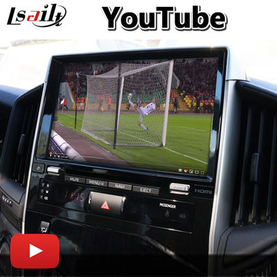 4+64GB de Videointerface van Android Carplay voor Toyota Land Cruiserlc200 lc-GT GXR 2018-2021 Aanraking 3