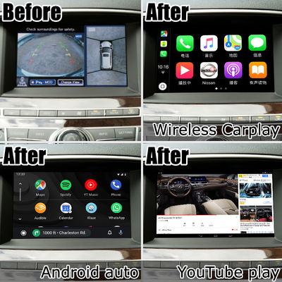 Infiniti QX60 GPS Android auto Carplay Navigatiesysteem Multimedia Interface Android 13 8+128GB