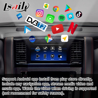 OEM Carplay gebaseerde Android Interfaceai Doos voor Nissan Patrol Y62 2020