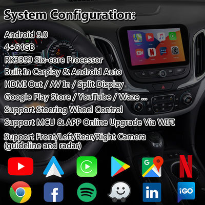 Lsailt Android Carplay Multimedia Interface voor Chevrolet Equinox Traverse Mylink System