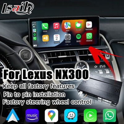 Lexus NX300 NX300h 2018 2021 draadloze carplay android auto interface box