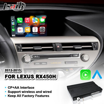 Lsailt OEM-integratie Carplay-interface voor Lexus RX450H RX350 RX270 RX F Sportmuisbediening 2012-2015