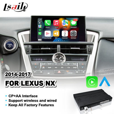 De draadloze Autocarplay Interface van Android voor Lexus NX300H NX200T NX 300h 2014-2017