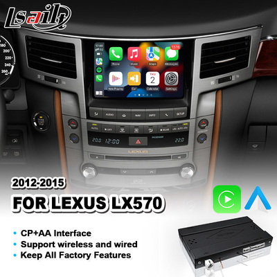 Lsailt Wireless Android Auto Carplay Interface voor 2012-2015 Lexus LX 570 LX570