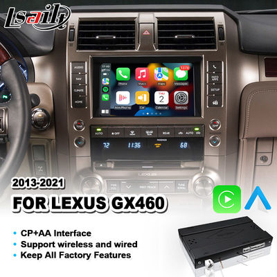 Lsailt Draadloos Android Autolexus carplay interface voor 2013-2021 GX 460 GX460