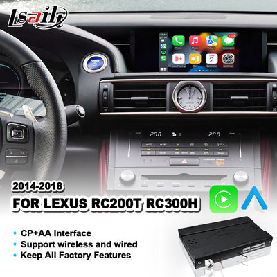 OEM-integratie Carplay Android Auto Interface voor Lexus RC200T RC300H RC 200t 2014-2018