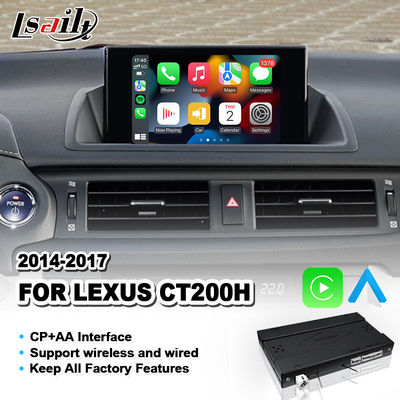 Android Auto Carplay Interface voor Lexus CT200H CT 200h Muisbesturing 2014-2017