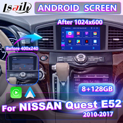 Lsailt 8 inch Android Multimedia Carplay Interface Screen voor 2011-2017 Nissan Quest E52