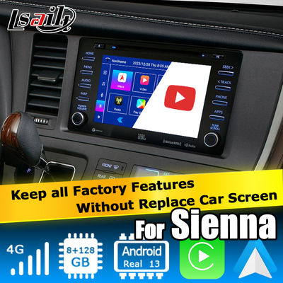 Android 13 Carplay Android video interface auto Box Voor Toyota Sienna