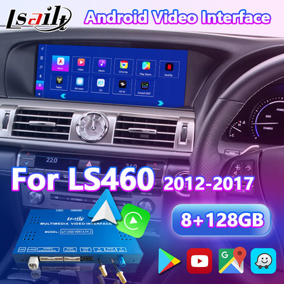 Lsailt 8+128GB Android Multimedia Video Interface voor 2012-2017 Lexus LS460 LS 600h 460L